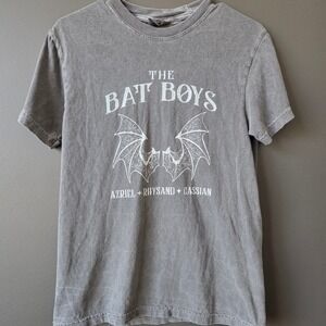 Bat Boys Azriel Rhysand Cassian ACOTAR Graphic T Shirt Small Booktok Tee Comfort